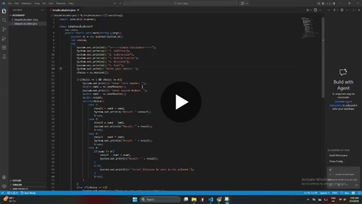 #java #consoleapplication #internship #coding #learningjourney #kodbud | Pratik Shinde
