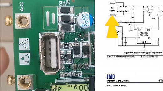 USB插座的原理和结构，实物结合电路图讲解！