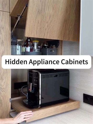 Transform Your Kitchen with Hidden Appliance Cabinets