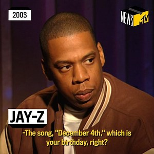 40K views · 45 reactions | It's JAY-Z's 50th birthday today, and to celebrate we're throwing it back to 2003 when we sat down with him to talk about his eight studio album, 'The Black Album' and how he manged to feature his mom on "December 4th." Happy Birthday, Jay! | MTV News | Facebook
