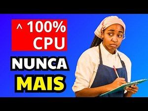CPU 100% Como Resolver em 2 minutos? PC com Windows 10 e Windows 11 Lento e Travando [2025]