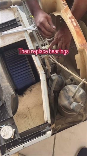 Window ac motor make a noise 👨‍🔧 #shorts #ytshorts #hvaclife