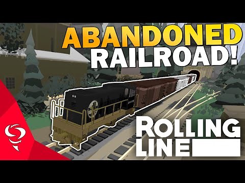 Modded Trains & AWESOME Coal Mine MAP! - Rolling Line Gameplay