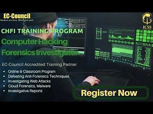 Computer Hacking Forensics Investigator (CHFI) | Cybersecurity Courses, Training & Certifications