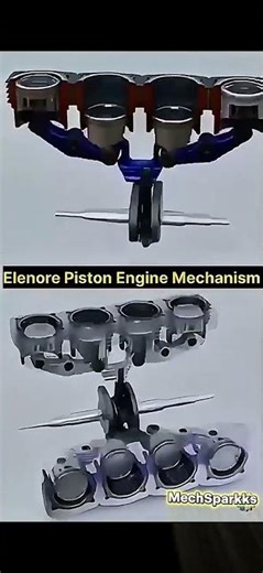 Weird 4-Cylinder Engine That Shouldn’t Work 😳⚙️