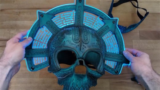 Digital Skull Mask PATTERN - Cathedral Set - Etsy