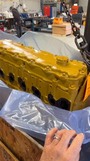 Truck / Bus Application Cat C7 reman long block and dyno test …!!!!!! | Goldpower diesel services