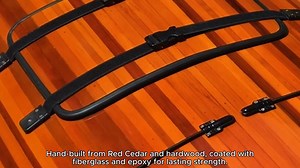 1K views | Glide together in perfect harmony ✨ Crafted by hand, this 19ft wooden tandem kayak delivers unforgettable adventures on open waters. Shop now at: https://woodenboatusa.com/products/klinaklini-kayak-19?_pos=1&_psq=tande&_ss=e&_v=1.0 #TandemKayak #WoodenKayak #Handcrafted #WoodenBoatUSA | Wooden Boats | Facebook