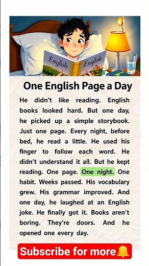 This One Habit Will Make You Fluent in English 📚 #learnenglish #readinghabit #transformation