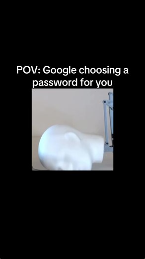 POV: Google Automatically Generates Your Password