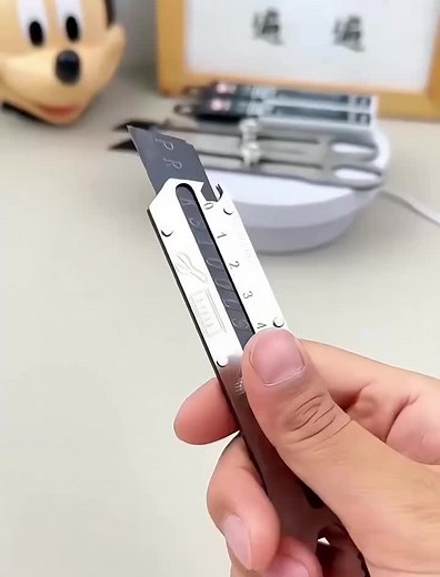 👉👉✌️✌️Cutter Pisau Cutter Besi Stainless Besar Pisau Set Cutter Pisau Pemotong Kertas 9 IN 1#cutterpisau #pisau #pisau