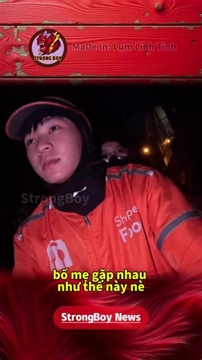 bố mẹ gặp nhau như thế này nè #strongboy