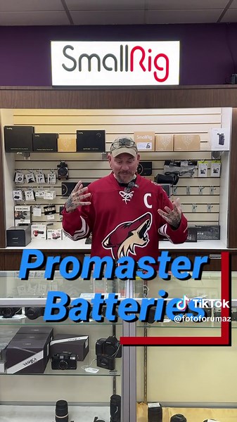 Why pay more for the same quality and less convenience? It doesn’t make sense. That’s why ProMaster brand batteries are a smart choice. With their superior quality and unmatched convenience, they’re a clear winner. Don’t just take my word for it; see for yourself the next time you’re in the shop. You won’t be disappointed. Remember: Keep on creating. The image you captured today, Can change the world tomorrow. https://www.youtube.com/@GetOutArizona #fotoforum #promaster #batteries