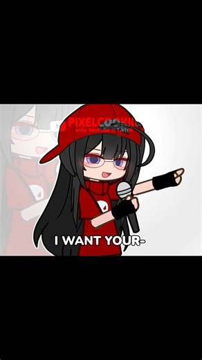 ‼️ You spin me right round || #pixelcookiie #gachatweening #gachaedit #edit #memes #gacha #shorts