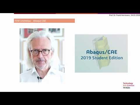 FEMVorlesung - Einführung Abaqus CAE
