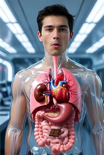 #foodscience #anatomy #digestiveprocess #medicalanimation #applehealth #3danatomy #compacttractor