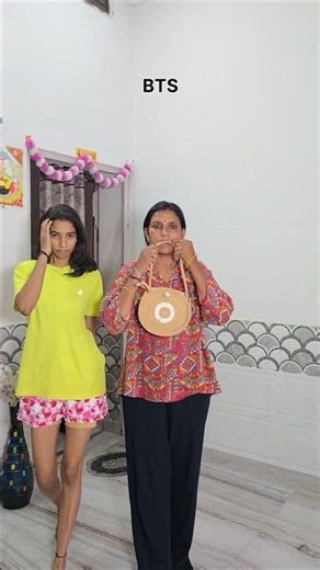 BTS with Indian mummy gone wrong🤡🤣 ZuhiComedy #comedy #btsshorts #indian #mummy #shorts #shortsfeed