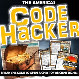 Code Hacker! Aztec, Maya, Inca Escape Room l History Lesson Grades 6 , 7, 8