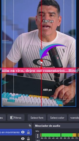 Textos en Movimiento con OBS Studio. Crea transmisiones en vivo más profesionales, no se necesitan plug ins, muy sencillo! #obsstudio #livestreaming #contenidoenvivo #streamer #livestreaming