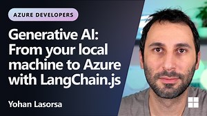 生成 AI：使用 LangChain.js 从本地计算机到 Azure