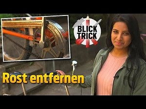 Rost am Velo einfach entfernen (Blick Trick Fahrradkette)