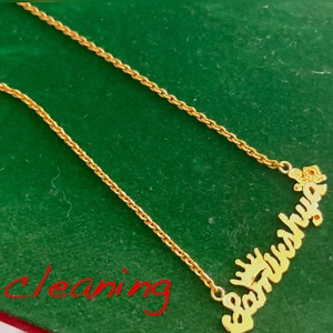 Nameplate chain | The jewellery man