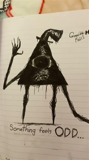 Scary drawings i drew in school cuz i was bored (part 2) #scarydrawing #art