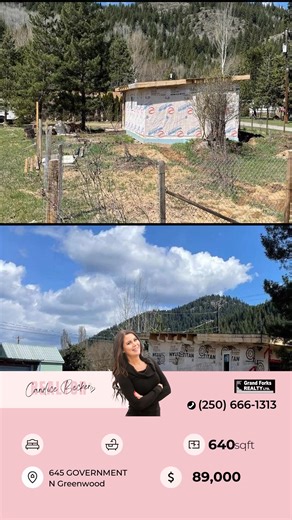 Check out this listing at 645 GOVERNMENT North Greenwood at an extremely low price, ready for a Buyer to finish building to suit their style! | Candice Becker - Realtor at Grand Forks Realty | Facebook