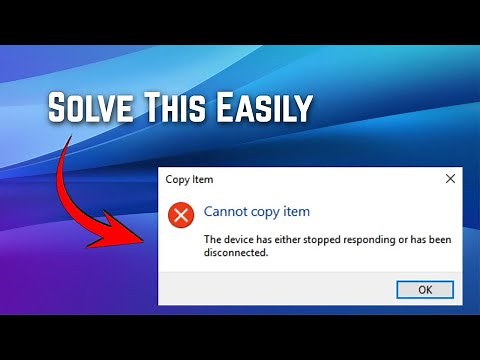 How to Solve The device has either stopped responding or has been disconnected Windows 10