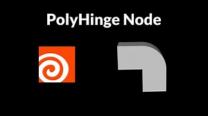 Working With the New PolyHinge Node in Houdini 20
