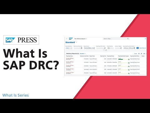What Is SAP Document and Reporting Compliance (SAP DRC)?