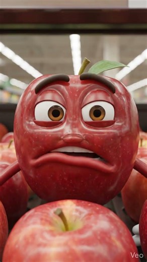 The Dramatic Apple! 🍎🔥