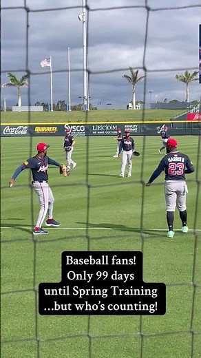 Spring Training Countdown. #baseball #mlb #sports #braves #florida