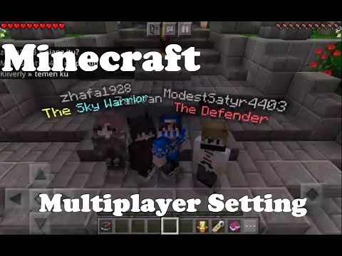 Multiplayer Minecraft Setting [aka.ms/McMultiplayerHelp] - Seru Bermain Minecraft Multiplayer