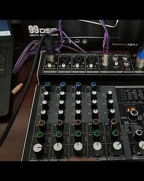 Karaoke settings on a small mixer! #mixersettings #karaoke #mixereffects #tonecontrol