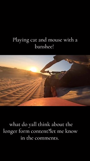 My 1981 atc250r vs Jevon Jessen on his 2001 banshee #littlesaharasanddunes #2stroke #ATC #vintage #braaap #Yamaha #honda #bikelife #250r #banshee | Corben Pierce