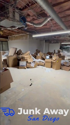 San Diego corporate office clean out & Junk Removal