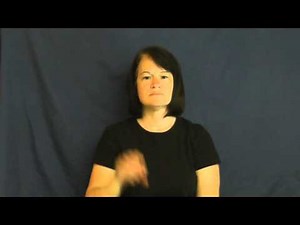Watch how to sign 'ought' in American Sign Language.