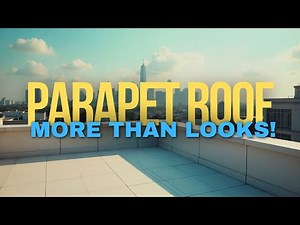 Parapet Roof Explained: Types, Advantages & Design Tips #ParapetRoof
