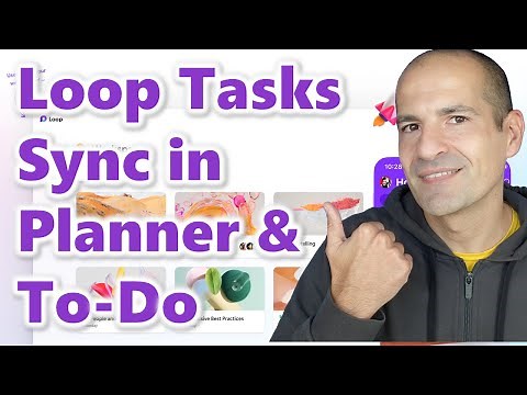 🔃 How to synchronize Microsoft Loop task list in Planner and Microsoft To-Do