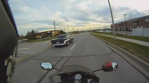 4.2K views · 45 reactions |  632 big block 1957 Chevy Bel Air rides off Motorbike  | FastLane | Facebook