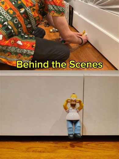 Behind the Scenes Homer Like a Bird ‪@JAKKSPacific‬ The Simpsons Stop Motion