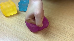 Frosted Ice Cube Squishy, 5cm Stress Relief Cube Fidget Toy, Soft Sensory Squishy Toys for Anxiety and Focus for Kids Youth Adults, Portable Squishy Ball (Blue)
