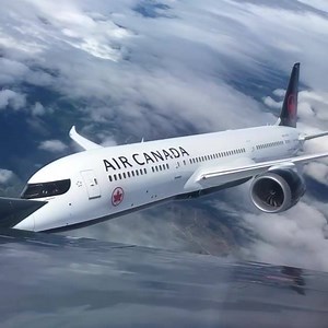 AIR-TO-AIR with a brand-new Air Canada 787-9 #Dreamliner (C-FRTG). Follow www.instagram.com/contrailsphotography/ Video taken from a Learjet 25 Wolfe Air Aviation, Ltd. Camera pilot and aerial coordinator: Kevin LaRosa II. Co-Captain: Robert "Scratch" Mitchell. Star Alliance | Aeronews