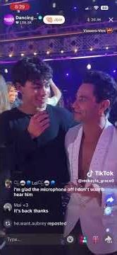 Malachi on live at dancing with the stars ⭐️ ￼ no