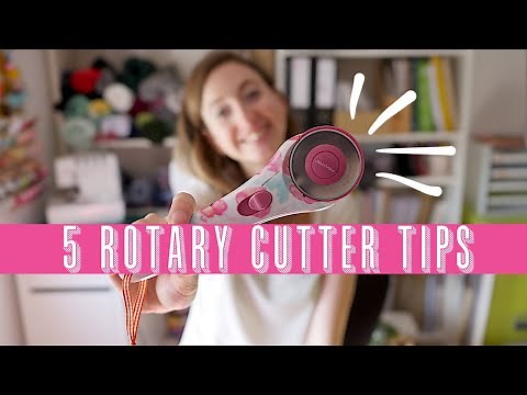 5 Rotary Cutter Tips | How to use a Rotary Cutter