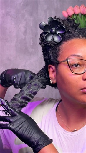 Dry hair breaks 10x easier – protect it with this #naturalhaircare #healthyhair