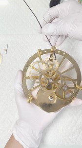 Assembling and Testing The Beautiful Swinging Mystery Clock #clock #clocks #antiqueclock #mantelclock #mystery #collection #clockwork #clockmaker #dongho #donghoco #reelsvideoシ #reelsfacebook #reels #shortsreels #short #viral | TN24H - Clocks & Watches