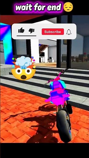 Bike per Franklin nhi dikh Raha hoga subscribe Magic #indianbikedriving3d #shorts