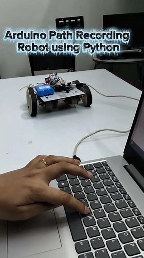 Python Path Recording Robot | Arduino Smart Robot